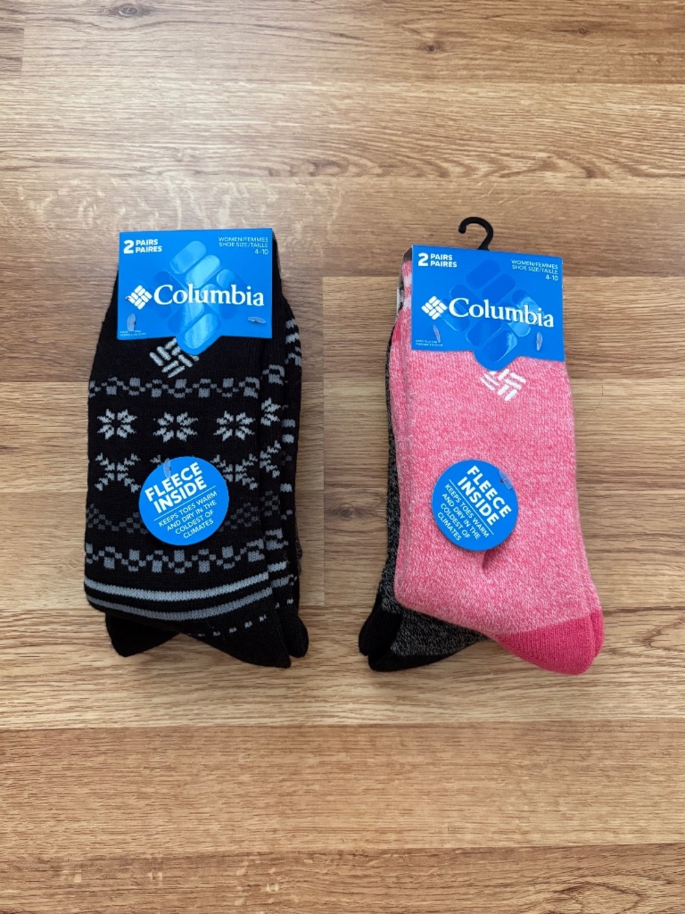 NWT Columbia Fleece lined women’s socks
